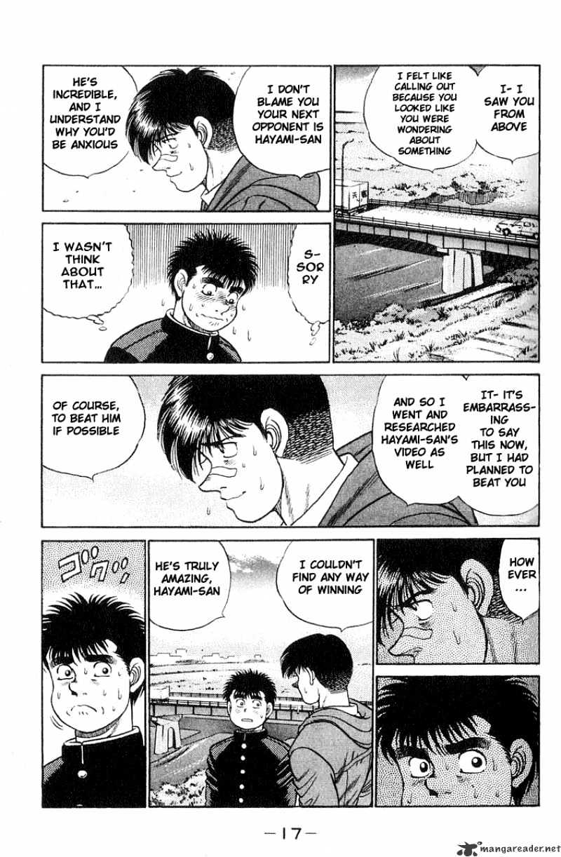 Hajime no Ippo: Fighting Spirit, Chapter 52 image 16